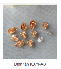 Đinh tán - Công Ty TNHH Trang Sức Và Phụ Kiện Đăng Triều